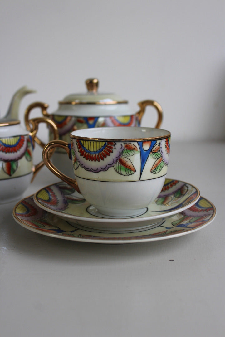 Vintage Japanese Lustre Tea Set - Kernow Furniture