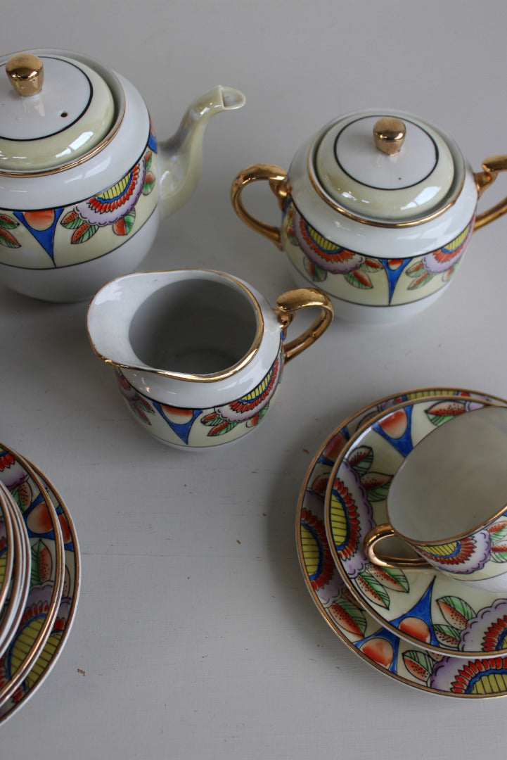 Vintage Japanese Lustre Tea Set - Kernow Furniture