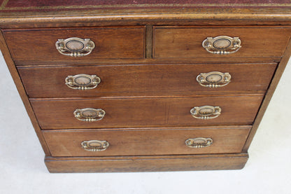 Antique Oak Chest of Drawers - Kernow Furniture