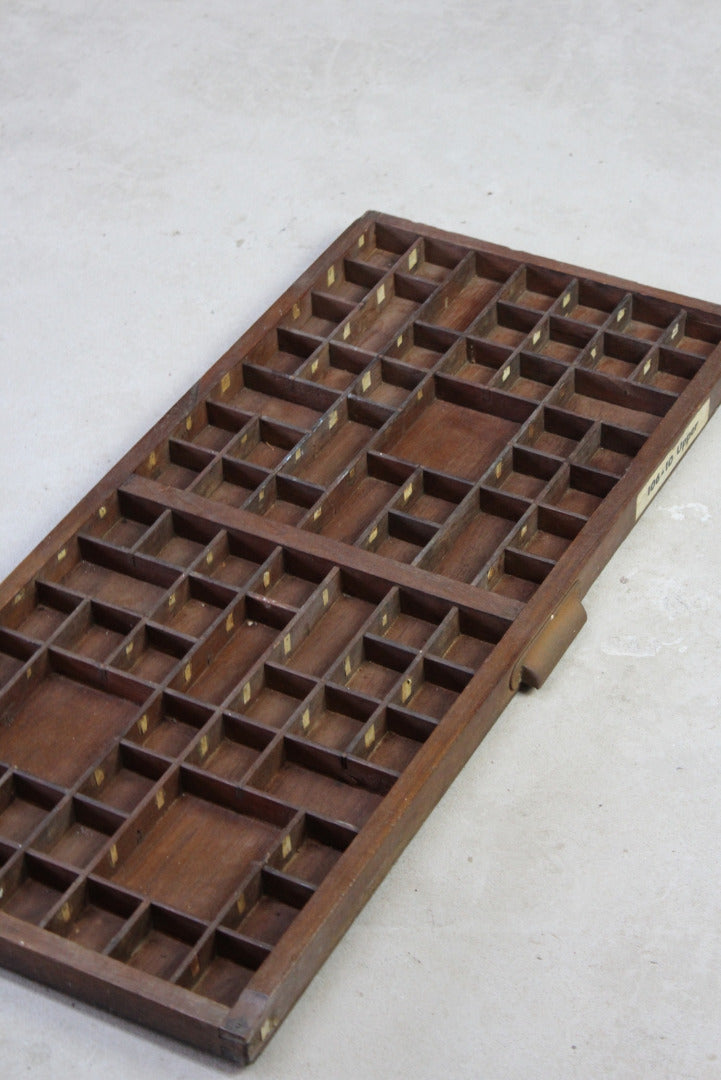 Vintage Printers Tray - Kernow Furniture