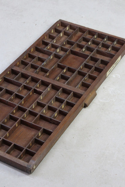 Vintage Printers Tray - Kernow Furniture