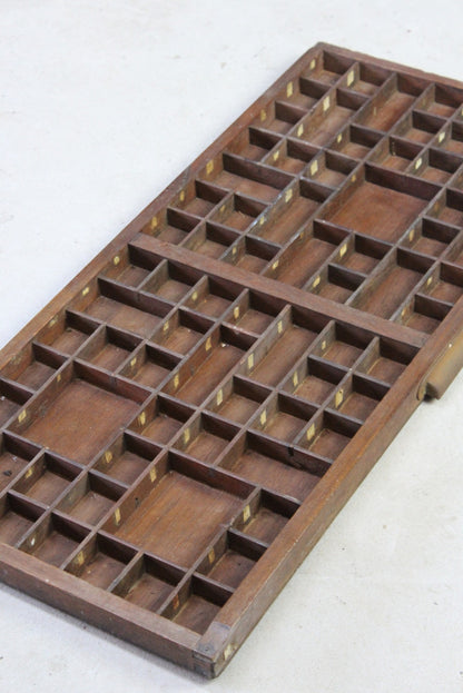 Vintage Printers Tray - Kernow Furniture