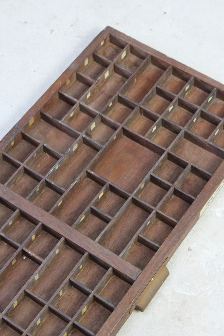 Vintage Printers Tray - Kernow Furniture