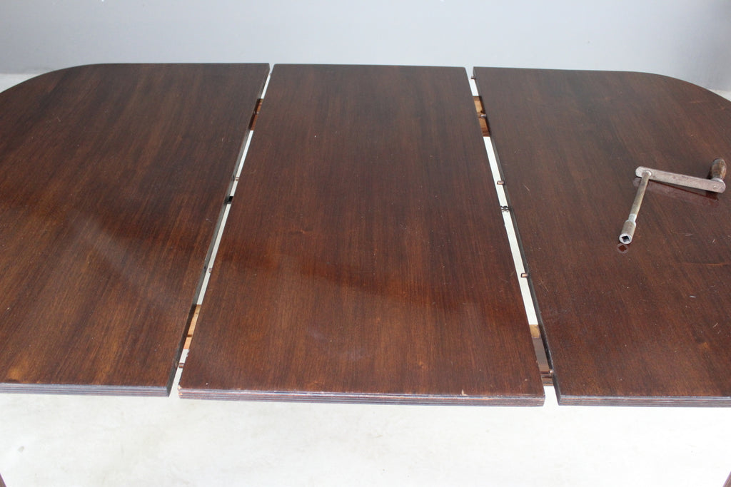 Antique Style Mahogany Dining Table - Kernow Furniture