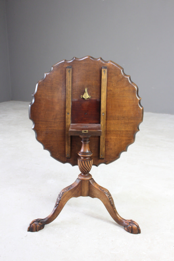 Antique Style Pie Crust Table - Kernow Furniture