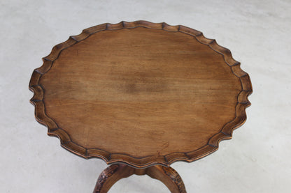 Antique Style Pie Crust Table - Kernow Furniture