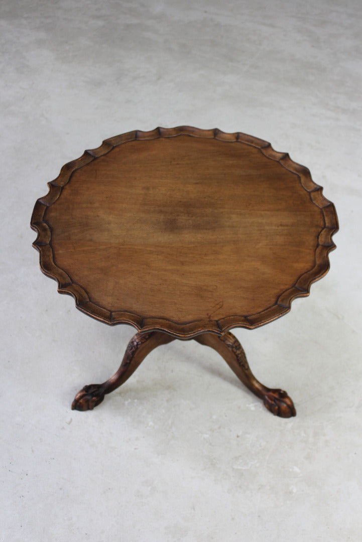 Antique Style Pie Crust Table - Kernow Furniture