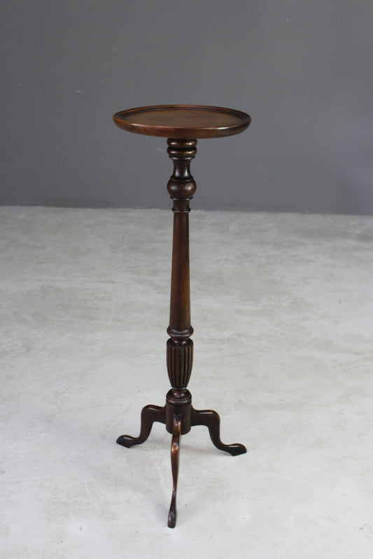 Mahogany Torchere Plant Stand - Kernow Furniture