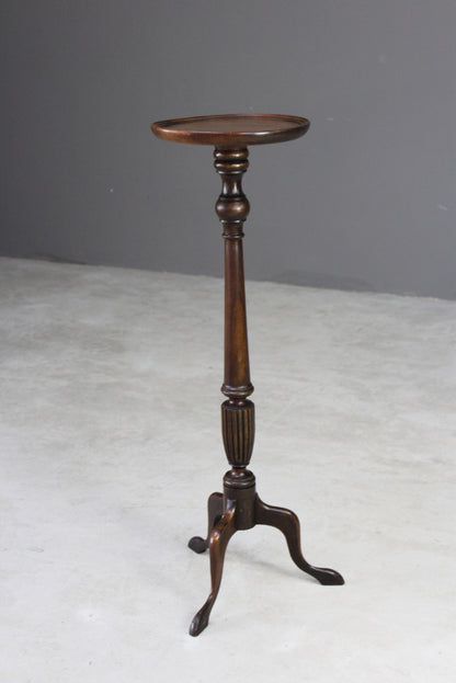 Mahogany Torchere Plant Stand - Kernow Furniture