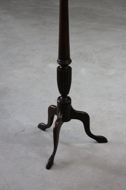 Mahogany Torchere Plant Stand - Kernow Furniture