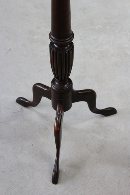 Mahogany Torchere Plant Stand - Kernow Furniture