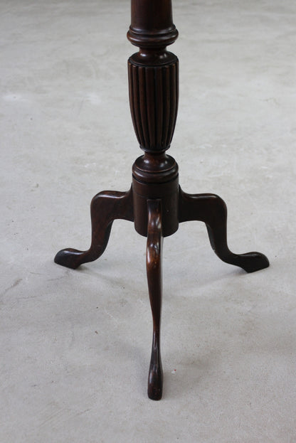 Mahogany Torchere Plant Stand - Kernow Furniture