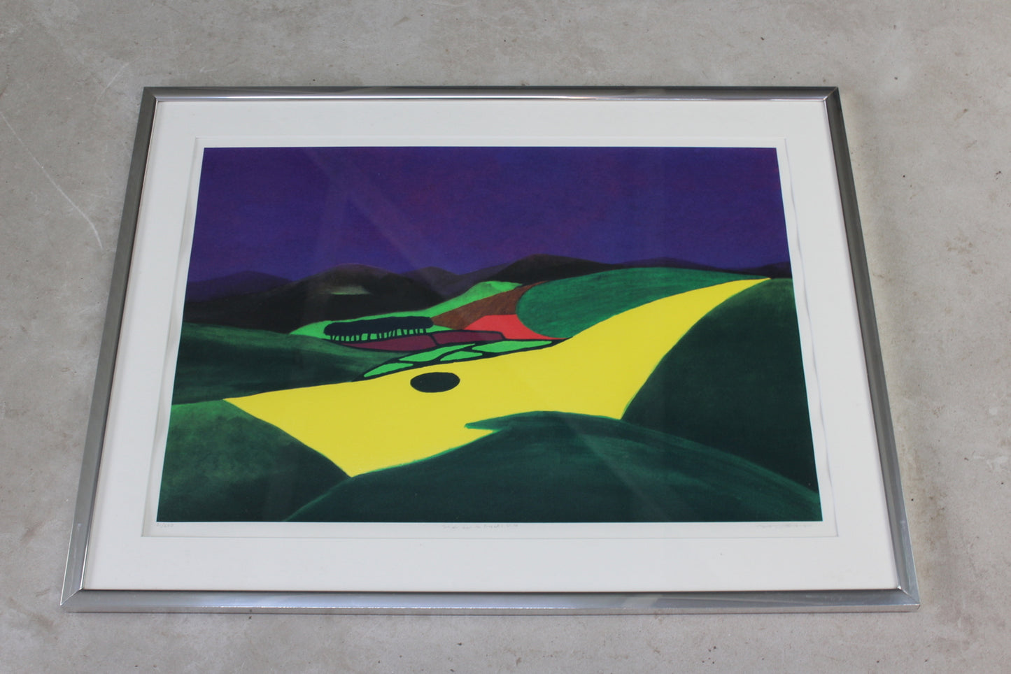 Stan Rosenthal Storm Over The Preseli Hills Silk Screen Print - Kernow Furniture