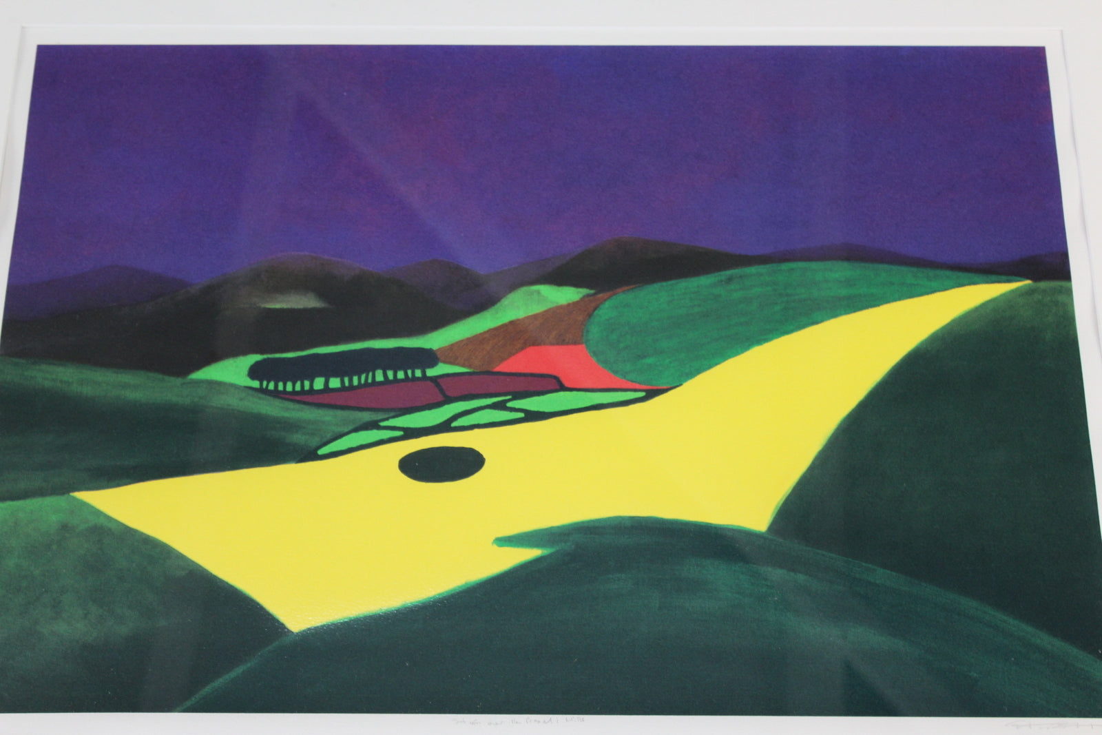 Stan Rosenthal Storm Over The Preseli Hills Silk Screen Print - Kernow Furniture