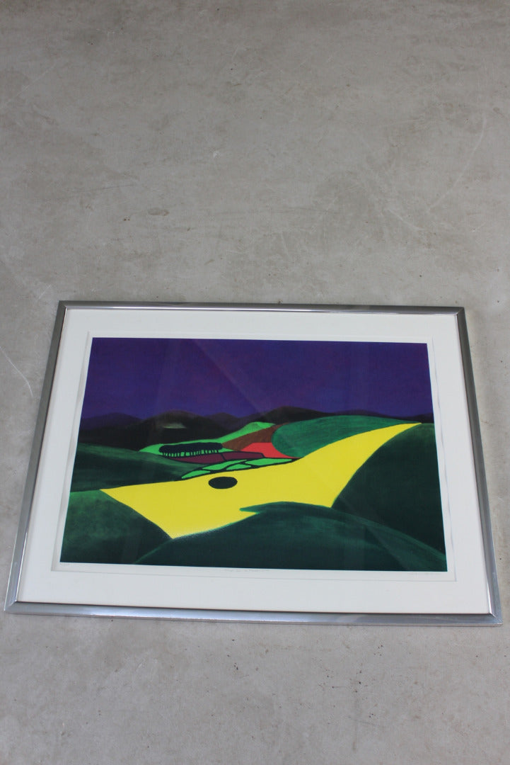 Stan Rosenthal Storm Over The Preseli Hills Silk Screen Print - Kernow Furniture