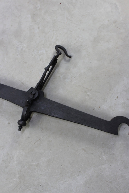 Large Avery Cast Iron Balance Scales - Kernow Furniture