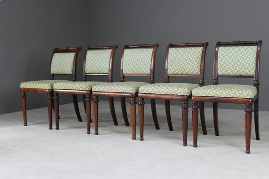 Antique Early 19th Century Rosewood Dining Chairs - Kernow Furniture