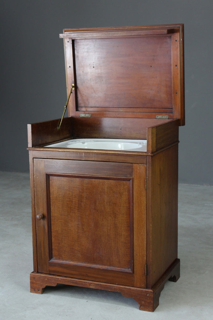 Antique Harrods Mahogany Vanity Unit - Kernow Furniture