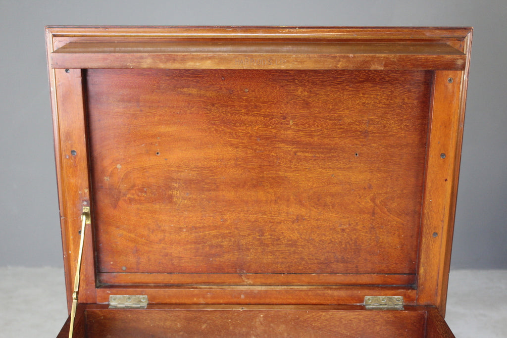 Antique Harrods Mahogany Vanity Unit - Kernow Furniture