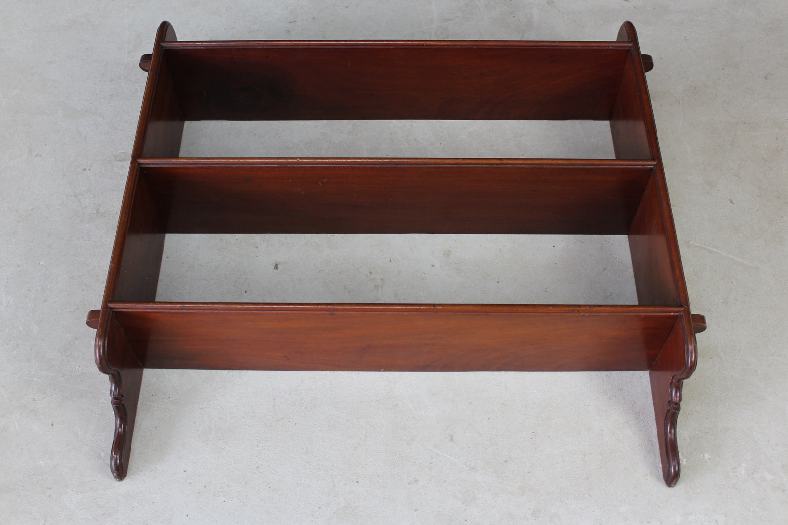 Mahogany Wall Shelves - Kernow Furniture