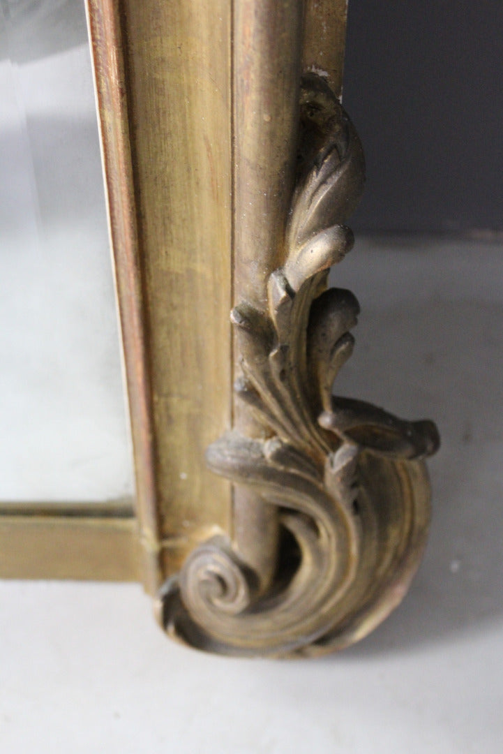 Antique Style Ornate Gilt Mirror - Kernow Furniture