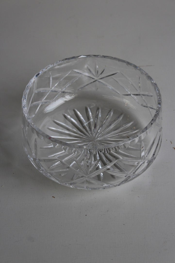 Vintage Crystal Bowl - Kernow Furniture