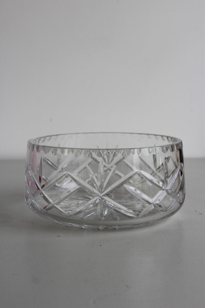 Vintage Crystal Bowl - Kernow Furniture