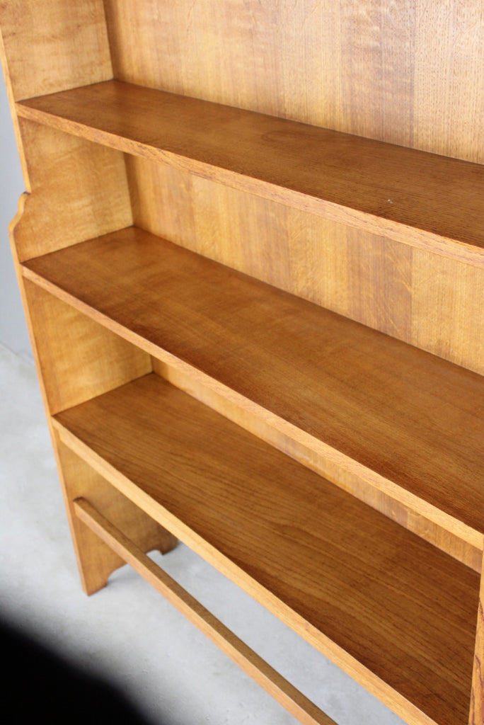 Arts & Crafts Style Oak Bookcase - Kernow Furniture