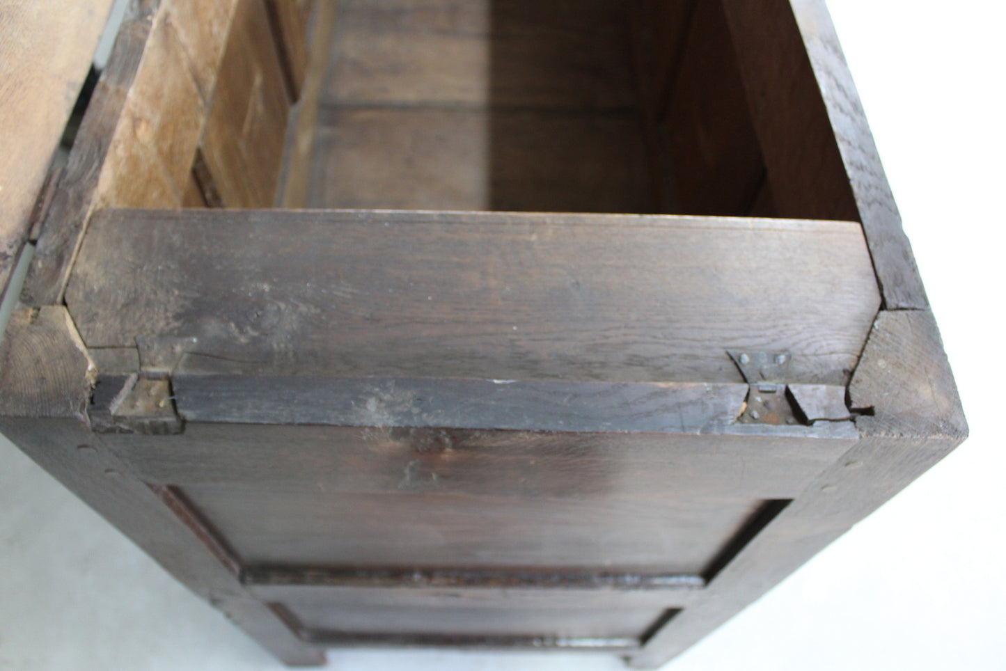 18th Century Antique Oak Mule Chest - Kernow Furniture