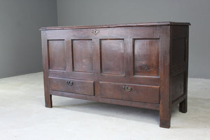 18th Century Antique Oak Mule Chest - Kernow Furniture