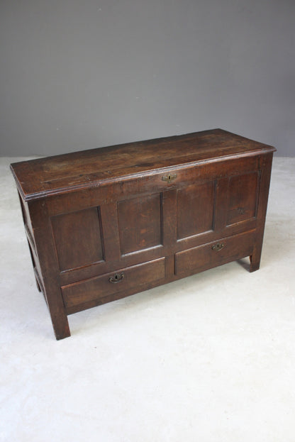 18th Century Antique Oak Mule Chest - Kernow Furniture