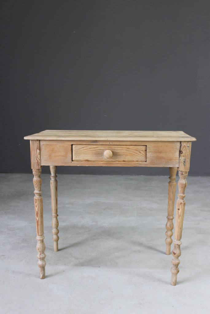 Small Rustic Pine Side Table - Kernow Furniture