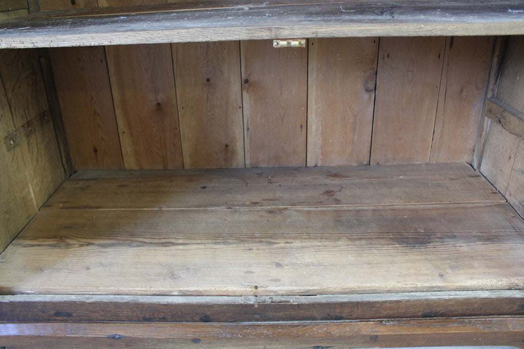 Antique Rustic Georgian Oak Cupboard - Kernow Furniture