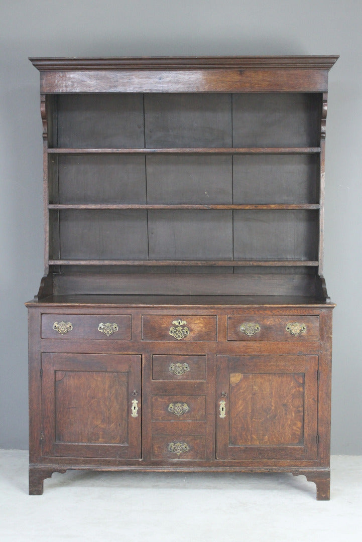 Antique Georgian Oak Dresser - Kernow Furniture