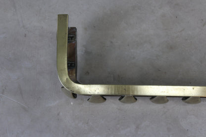 Large Brass Fire Fender - Kernow Furniture