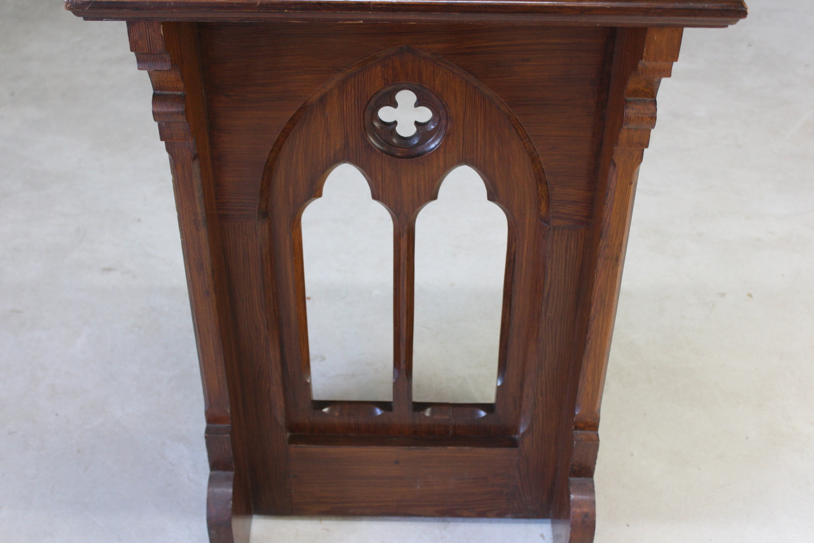 Gothic Pine Lectern - Kernow Furniture