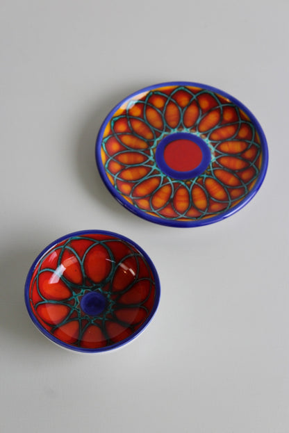 Santo Stefano Pottery Bowl & Plate - Kernow Furniture