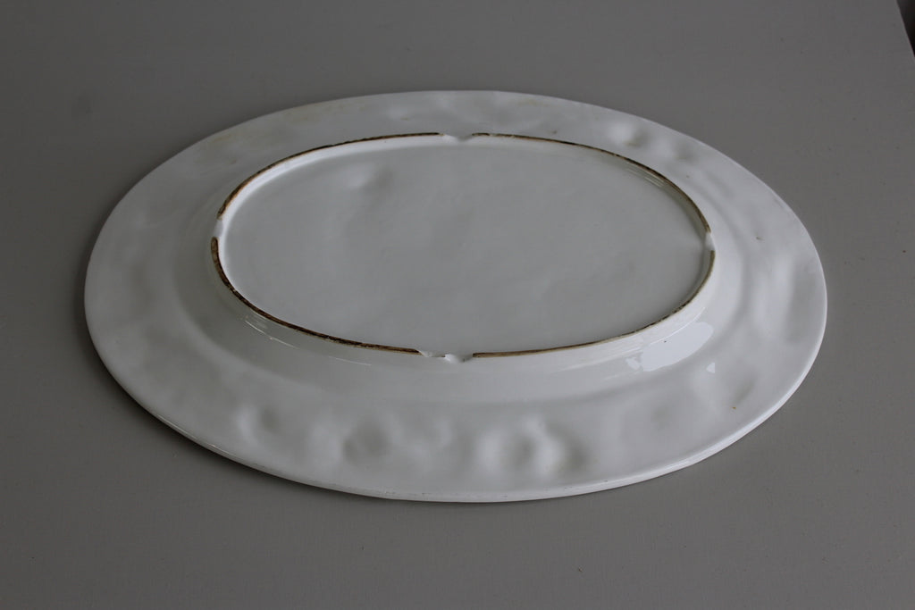 Large White Serving Plate - Kernow Furniture