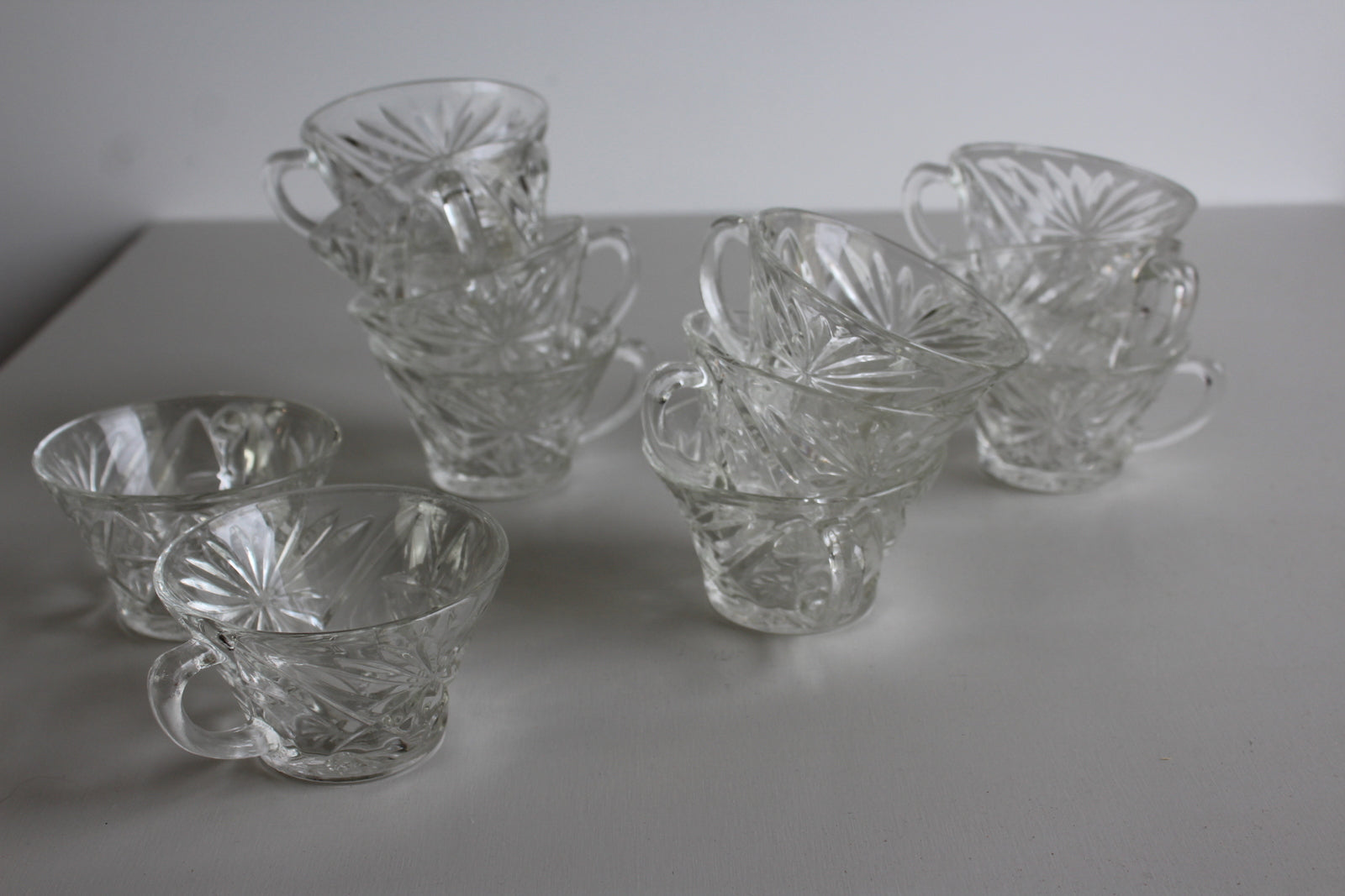 12 Glass Punch Cups - Kernow Furniture