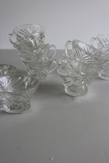 12 Glass Punch Cups - Kernow Furniture