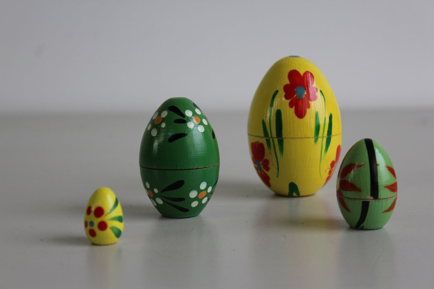 Hand Painted Wooden Eggs - Kernow Furniture