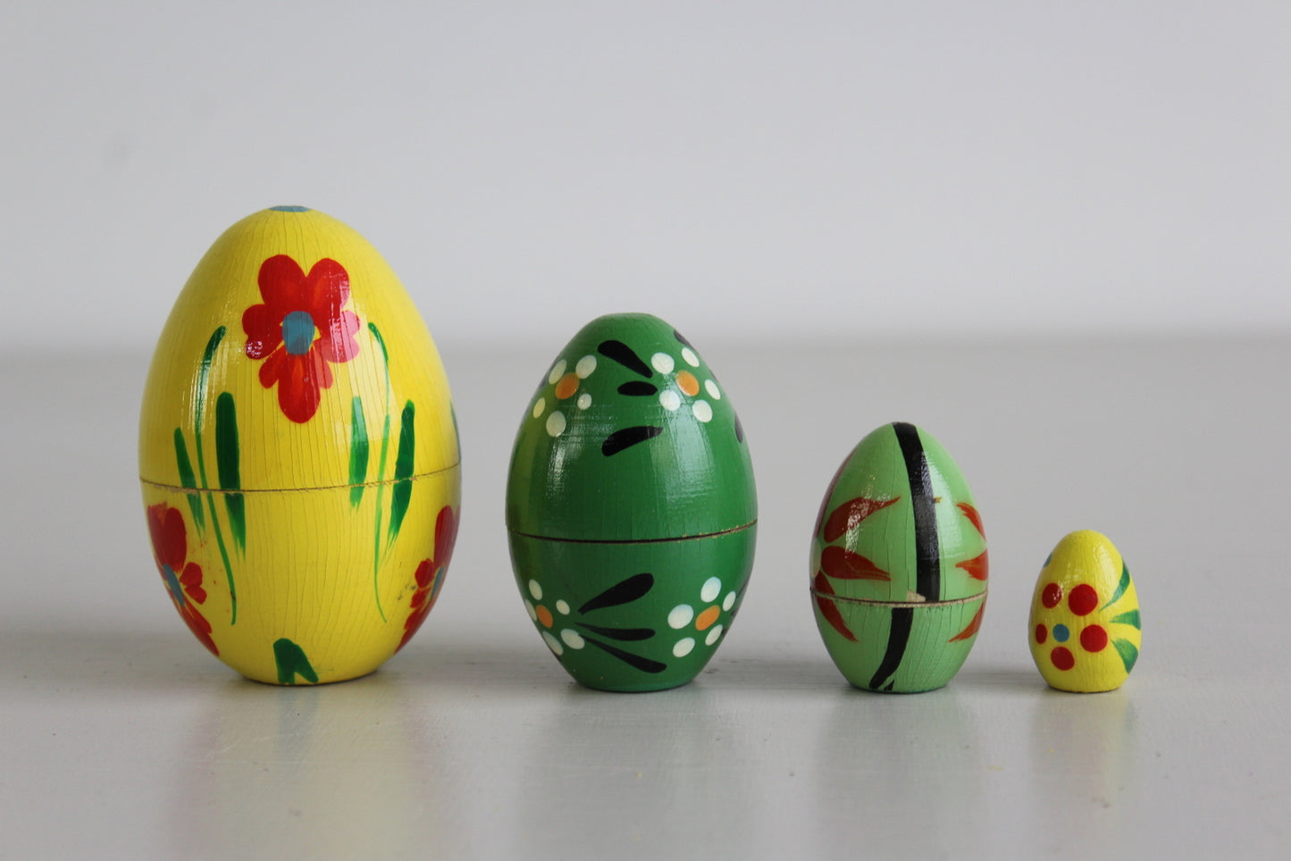 Hand Painted Wooden Eggs - Kernow Furniture