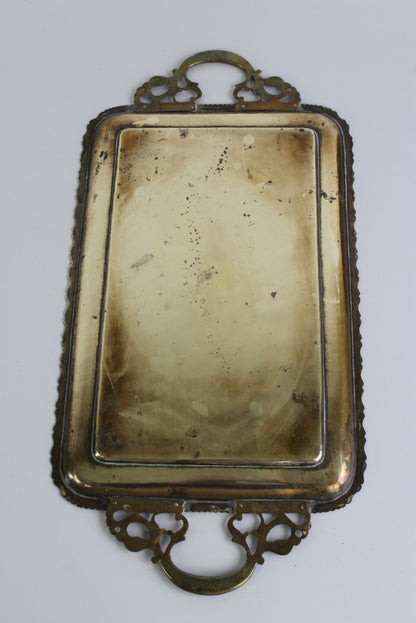 Eastern Brass Tea Tray - Kernow Furniture