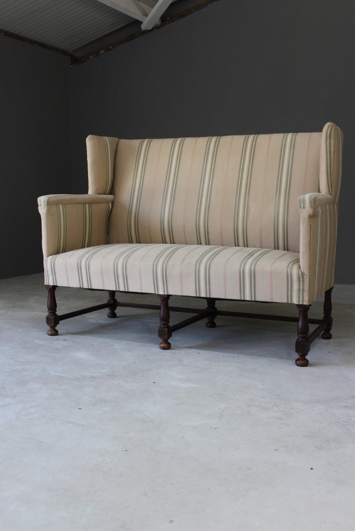 Antique Style Upholstered Sofa - Kernow Furniture