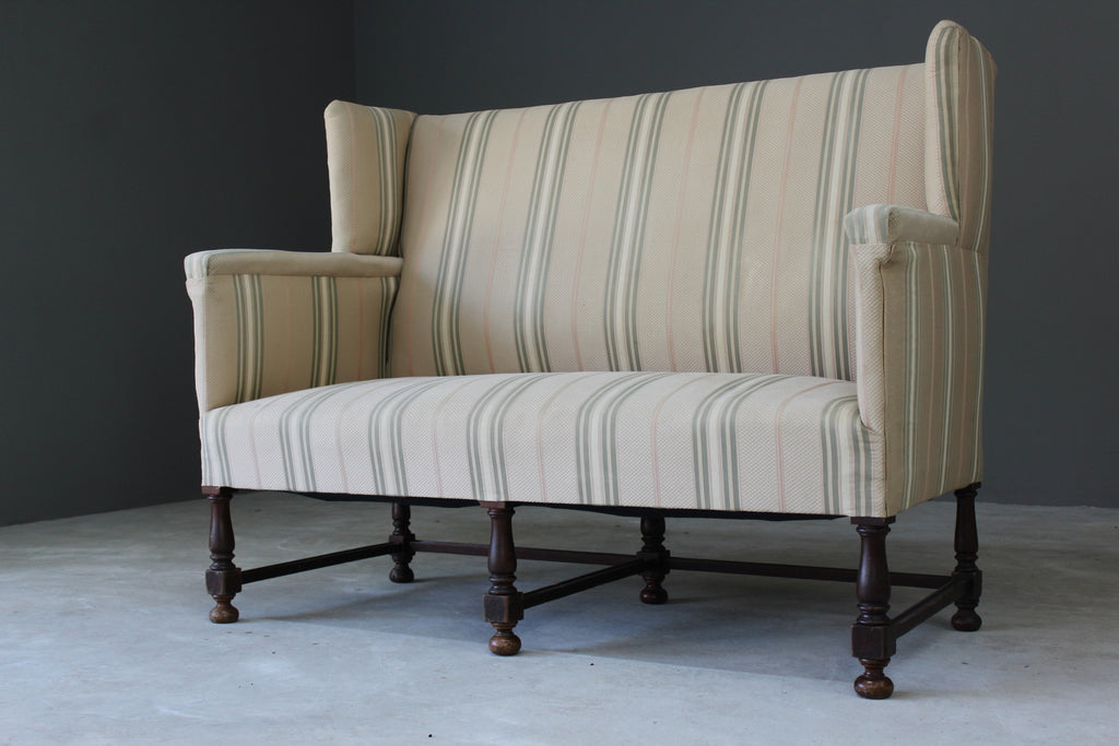 Antique Style Upholstered Sofa - Kernow Furniture