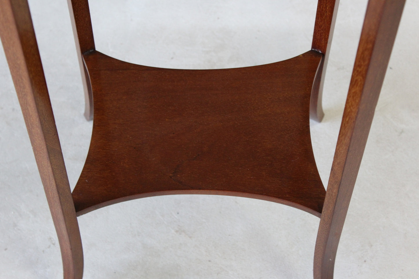 Mahogany Oval Side Table - Kernow Furniture