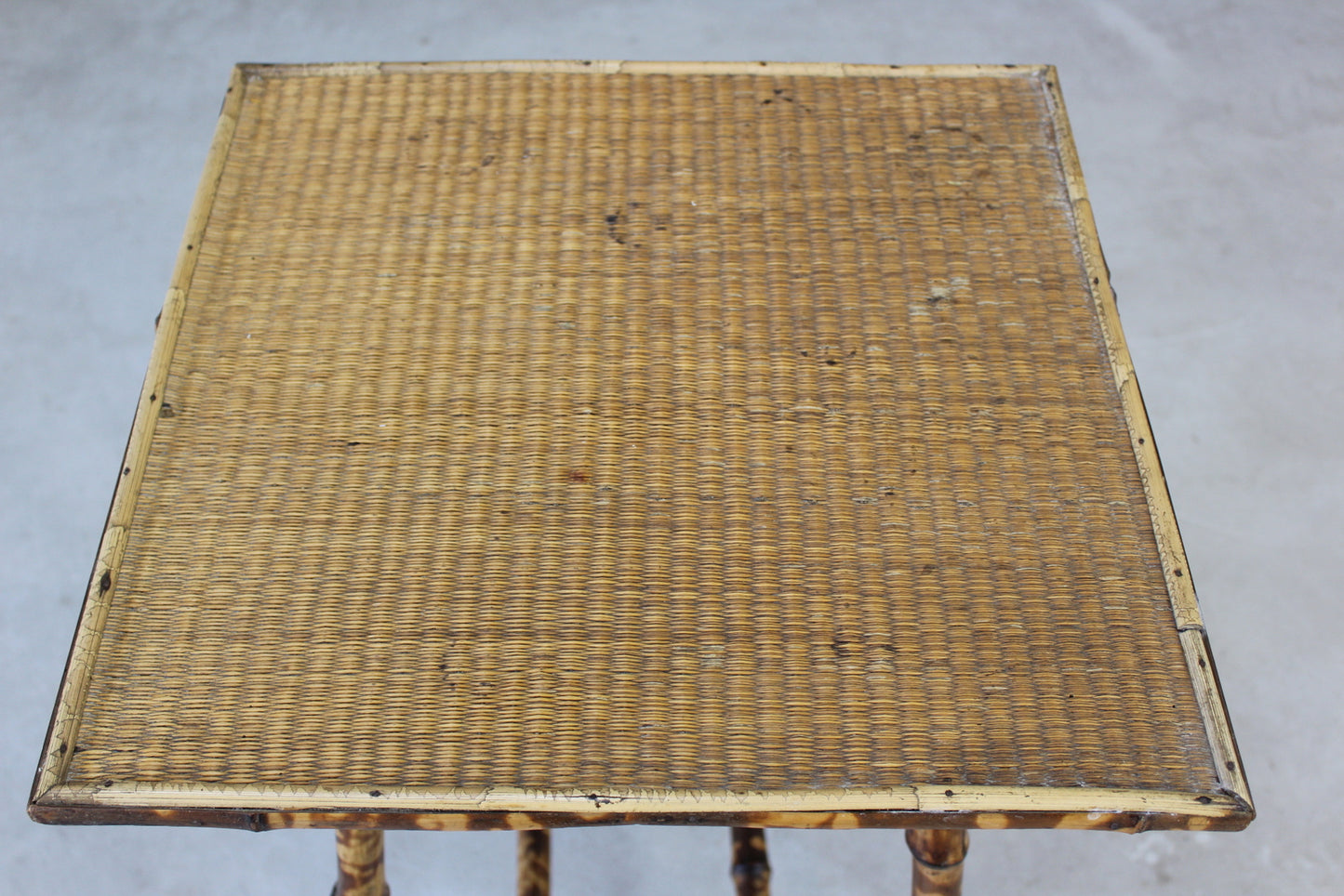 Vintage Bamboo Occasional Table - Kernow Furniture