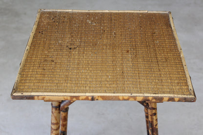 Vintage Bamboo Occasional Table - Kernow Furniture