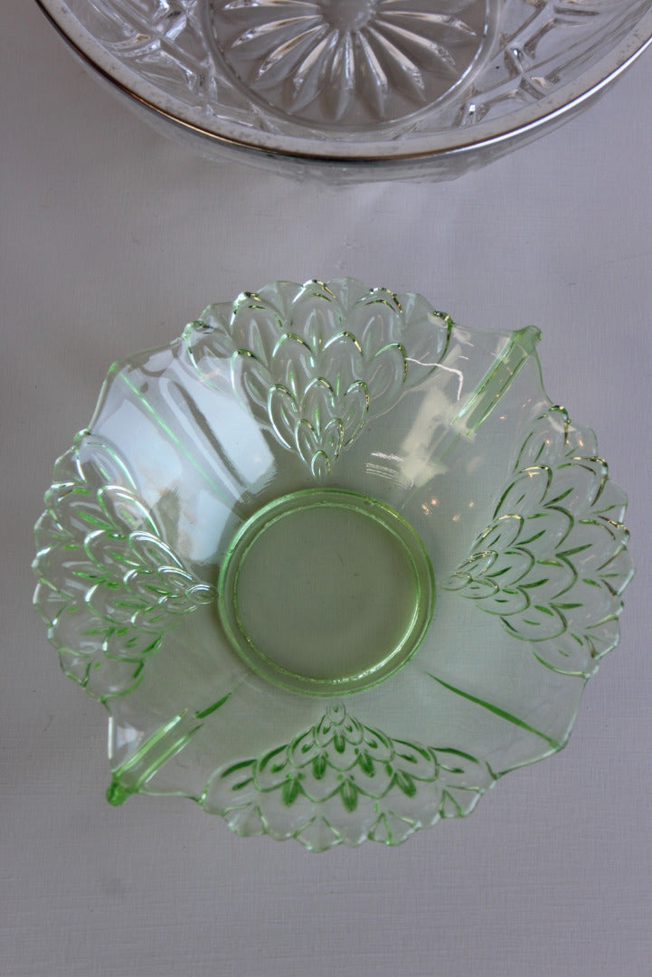 Vintage Glass Bowls - Kernow Furniture