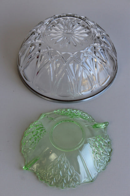 Vintage Glass Bowls - Kernow Furniture